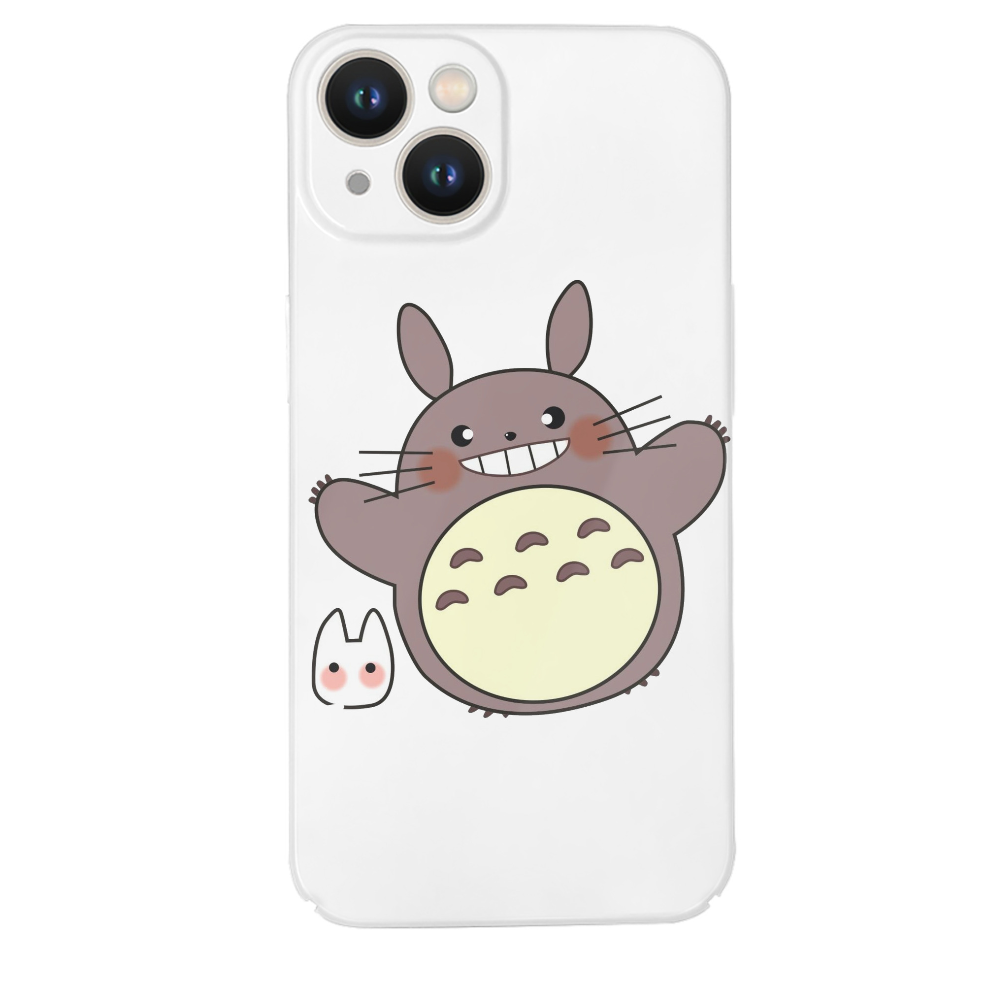（画像用） となりのトトロ 草壁メイ 草壁サツキ My Neighbor Totoro Satsuki Kusakabe Mei Kusakabe 【iPhone 14シリーズ対応】ハードケース